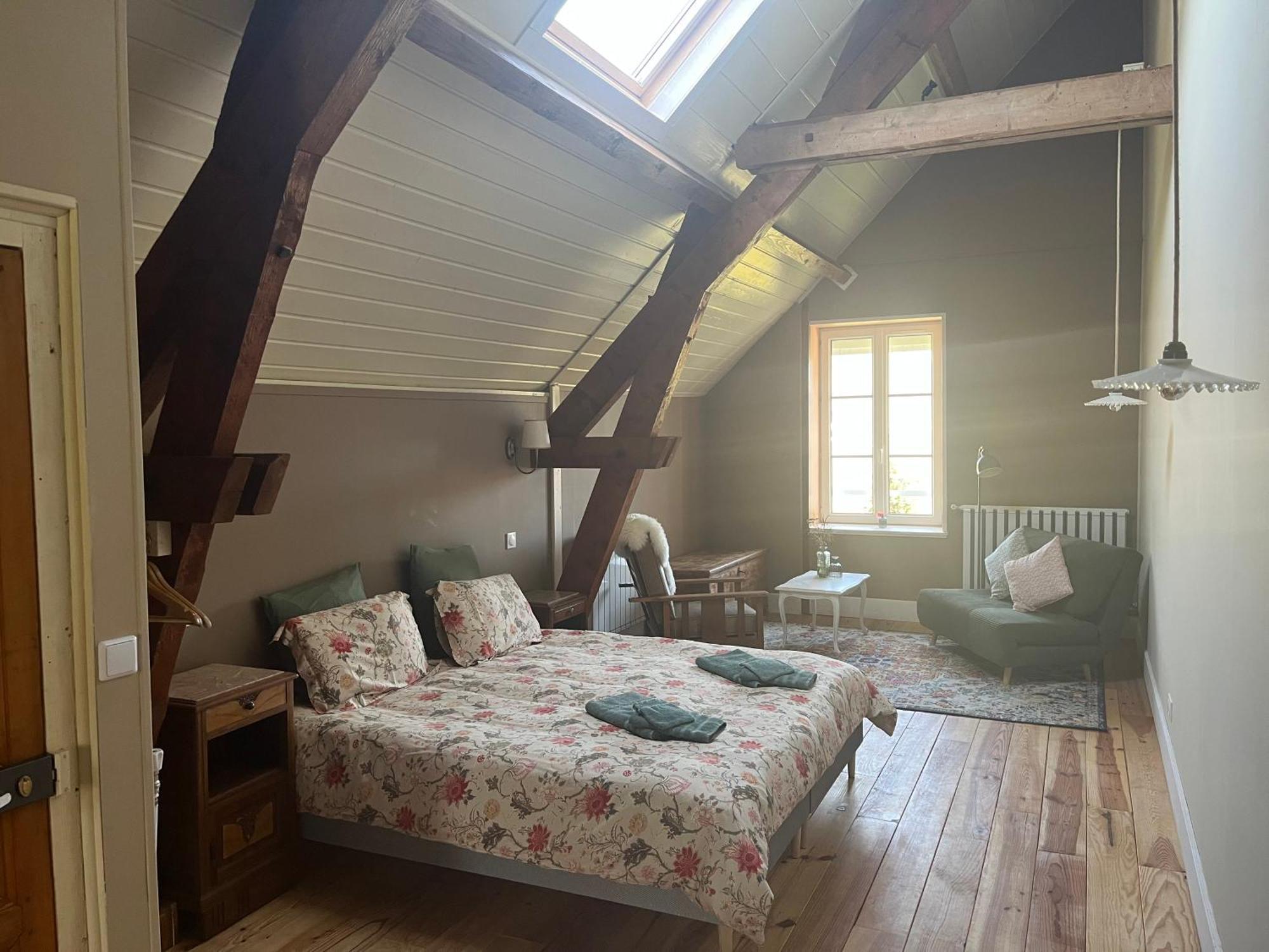 Bed and Breakfast Moulin De Maupoy Saint-Symphorien-de-Marmagne Exterior foto