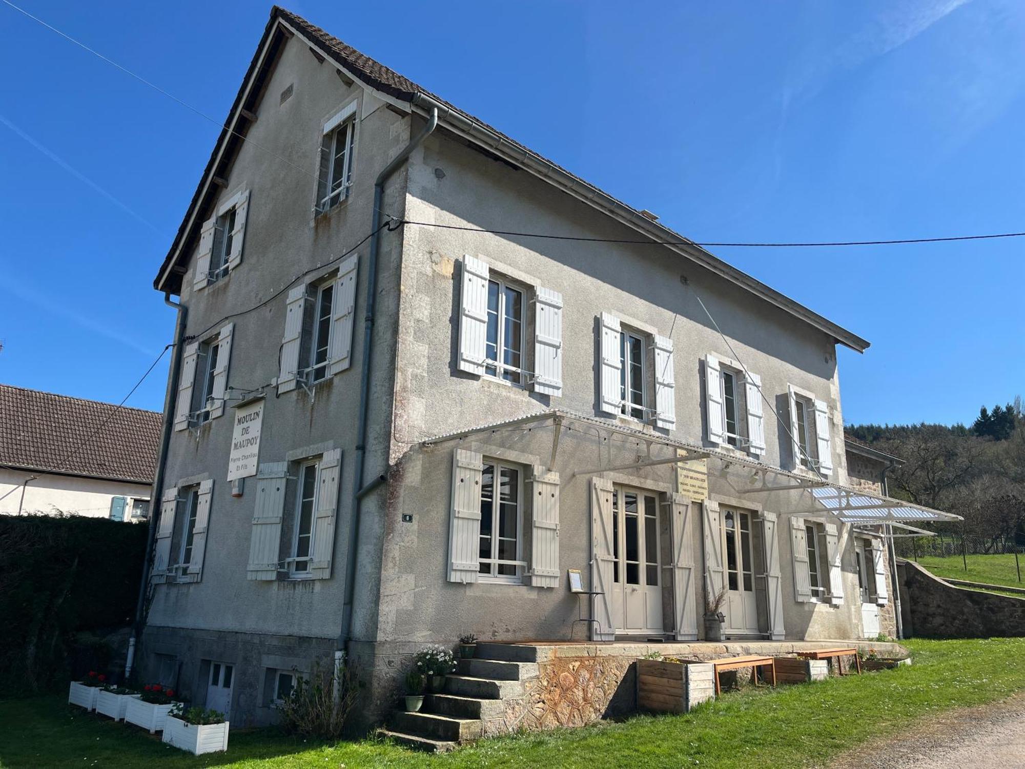 Bed and Breakfast Moulin De Maupoy Saint-Symphorien-de-Marmagne Exterior foto