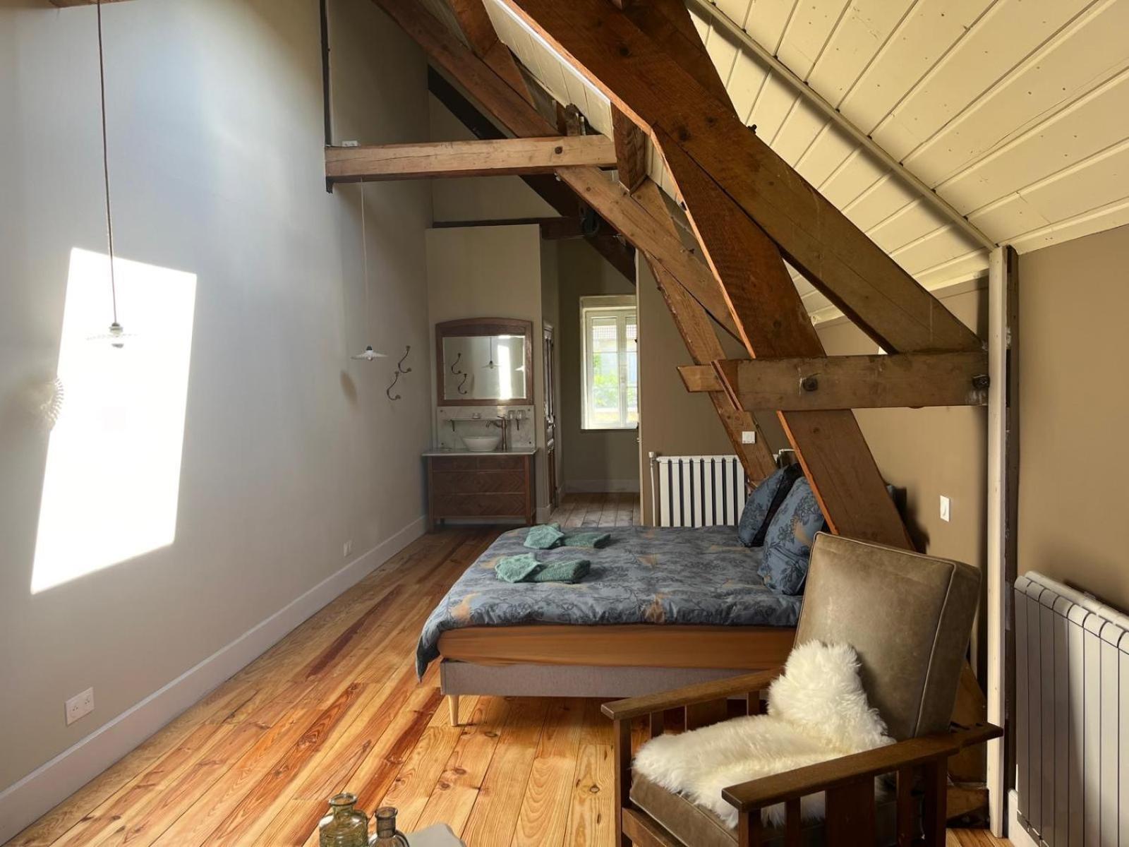Bed and Breakfast Moulin De Maupoy Saint-Symphorien-de-Marmagne Exterior foto